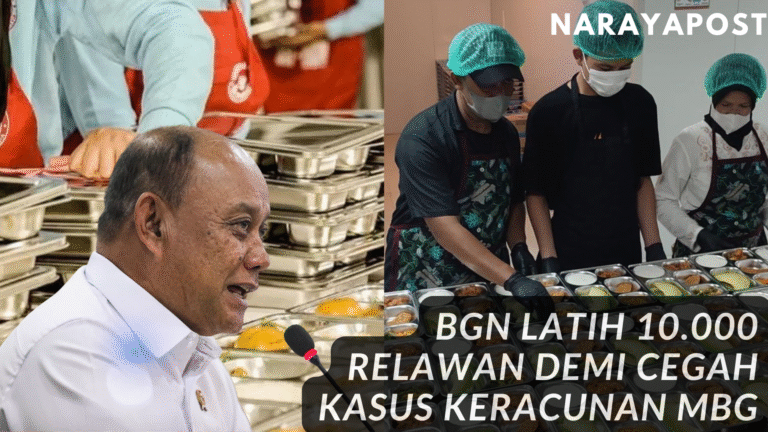 BGN latih 10.000 relawan untuk mencegah kasus keracunan MBG, relawan dapur mengenakan APD dan Kepala BGN beri arahan
