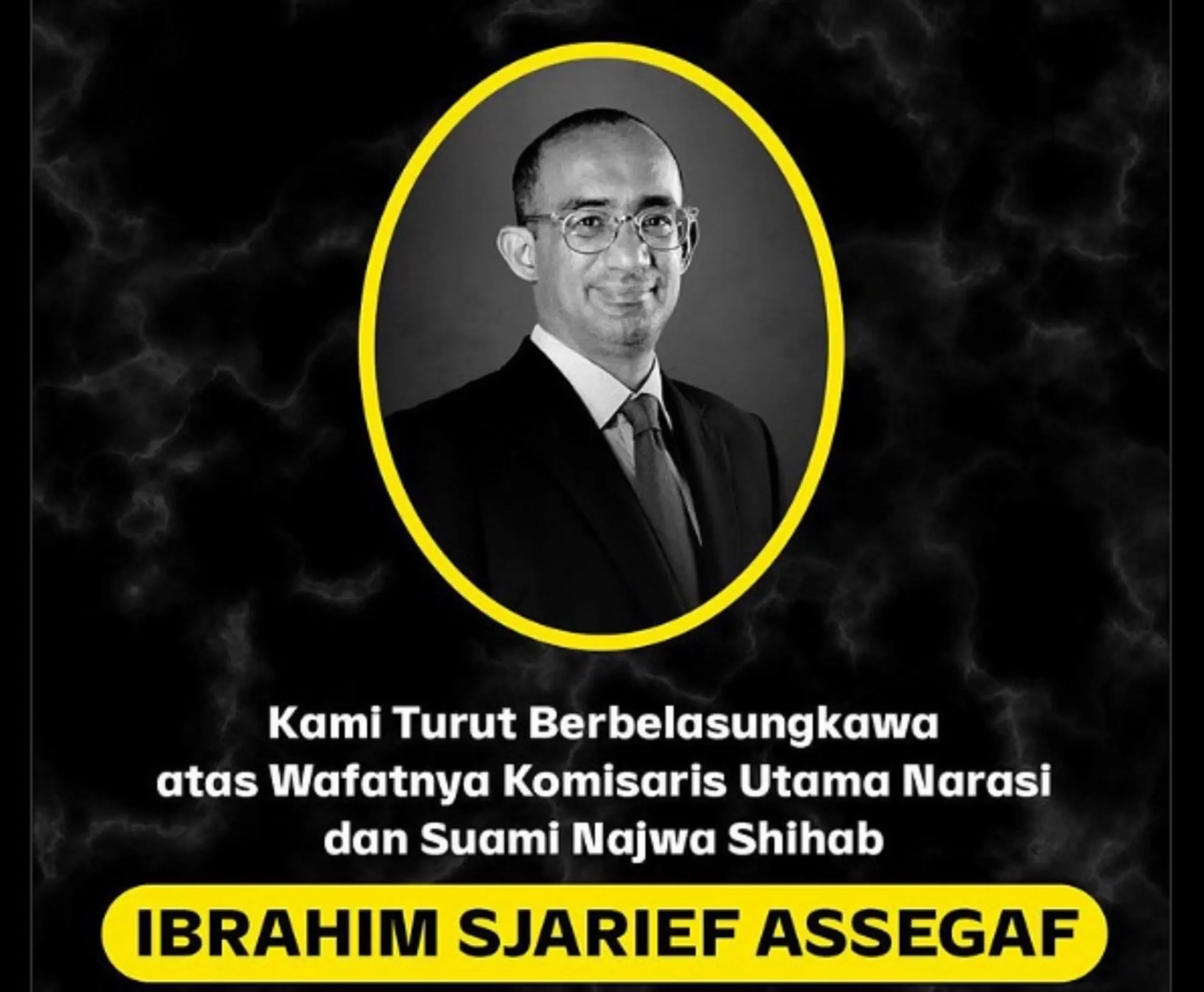 Suami Najwa Shihab Tutup Usia