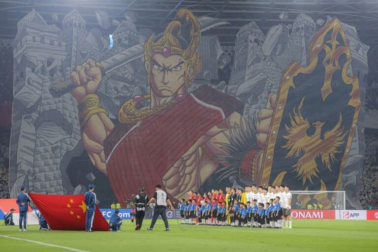 Pemain Timnas Indonesia saat laga Kualifikasi Piala Dunia 2026 menghadapi China