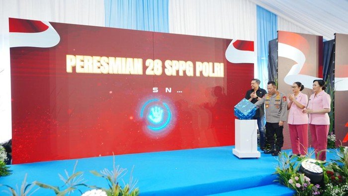 Kapolri meresmikan 28 SPPG Dapur MBG Serentak