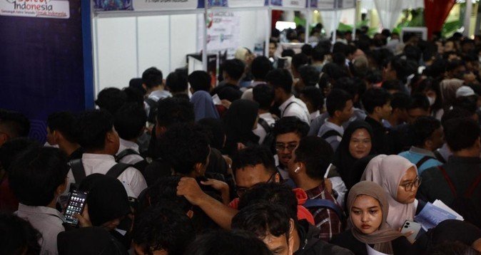 Ilustrasi pencari pekerja. akses kerja luar negeri
