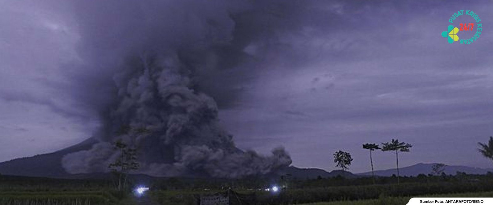 Awan Panas Gunung Semeru Capai Ketinggian hingga 8,5 Km