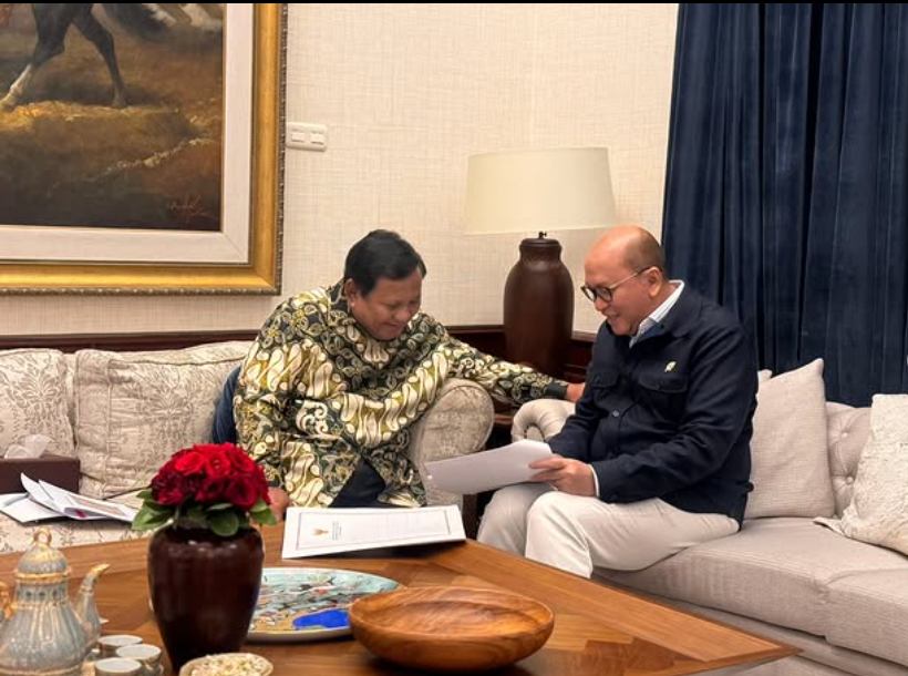 Rosan Roeslani Lapor soal Perkembangan Haji ke Prabowo