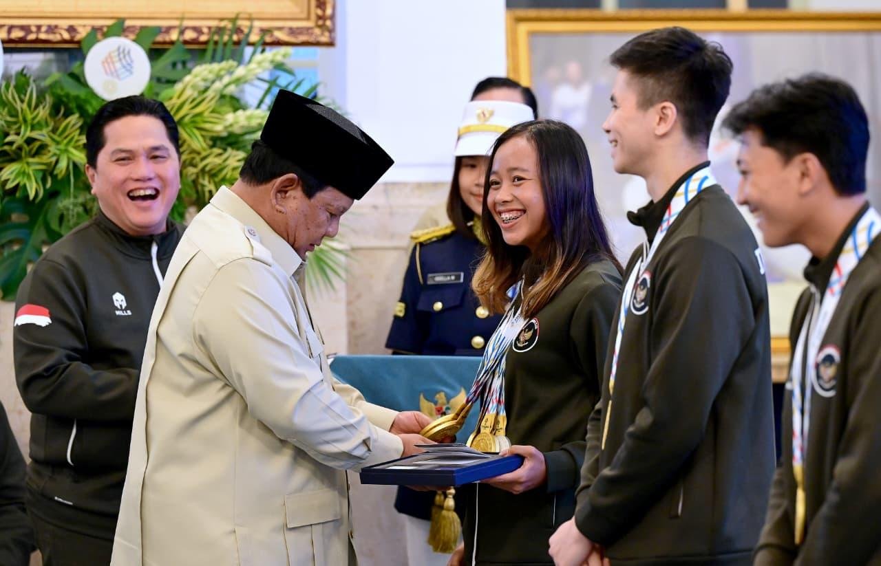 Berikan Bonus SEA Games 2025, Prabowo: Ini Bukan Upah
