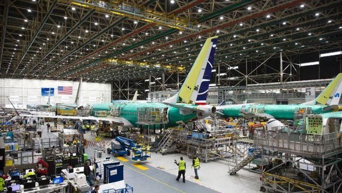 RI Bahas Lanjut Pembelian 50 Pesawat Boeing dari AS