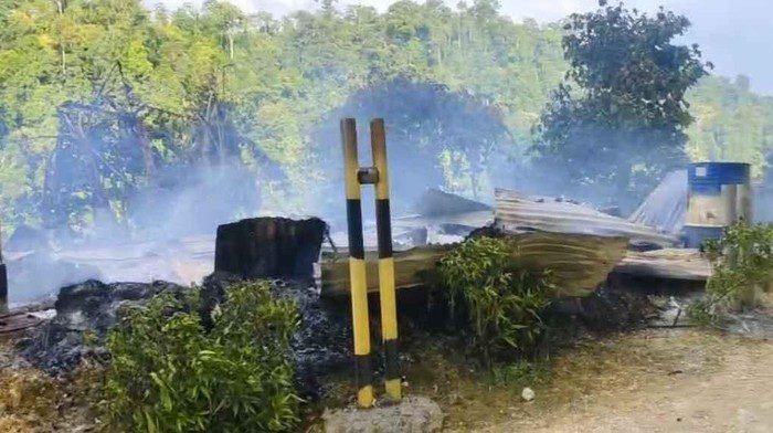 Pos Perusahaan di Nabire Dibakar OTK, 2 Orang Tewas