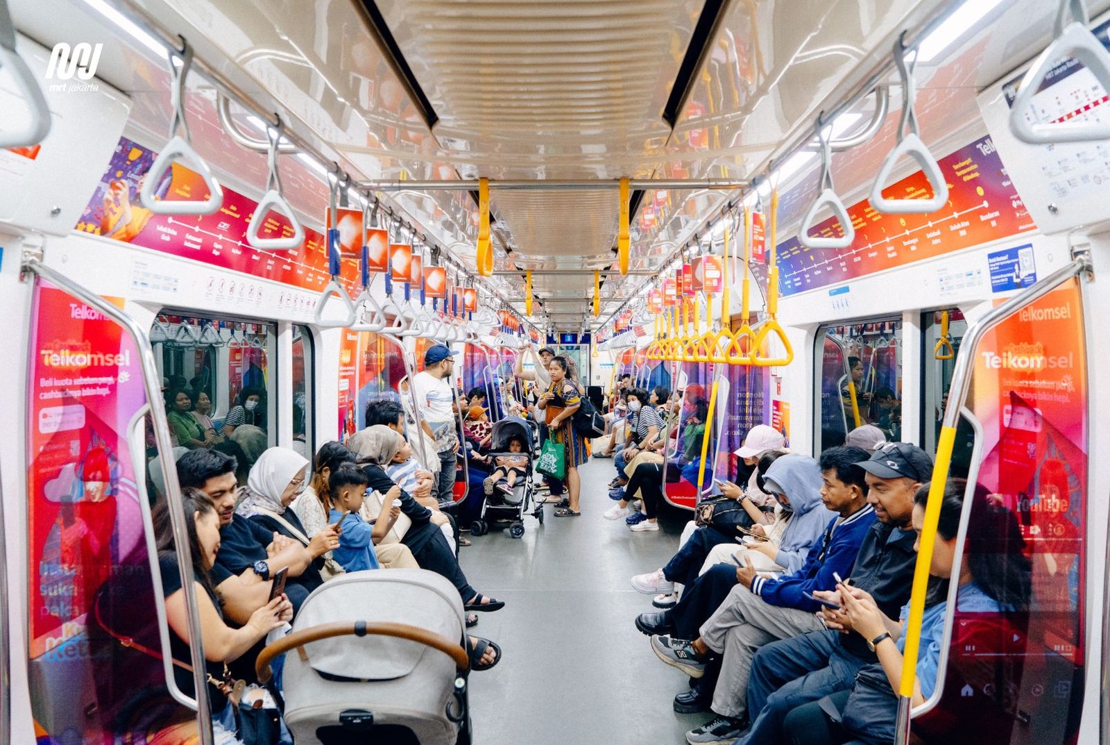 Khusus Hari Ini dan Besok, Tarif MRT Jakarta Cuma Rp1!