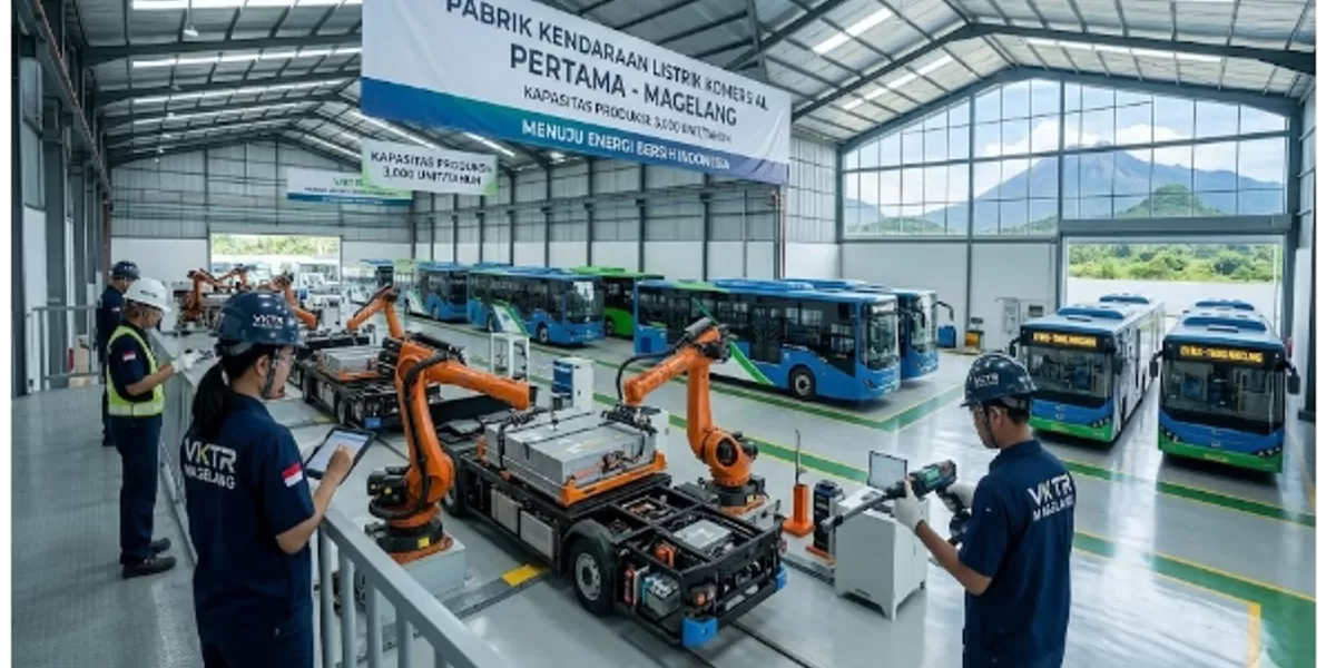 Presiden Resmikan Pabrik Kendaraan Listrik Baru