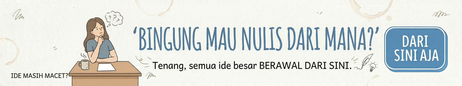 Solusi Menulis Ide Macet - NarayaPost AI Assistant