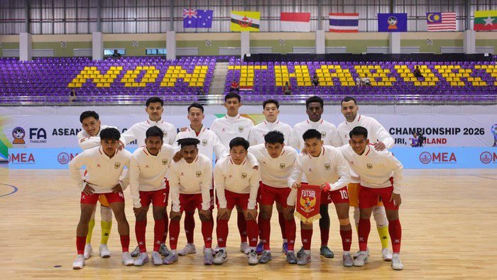 Jadwal Timnas Futsal Indonesia vs Malaysia Hari Ini